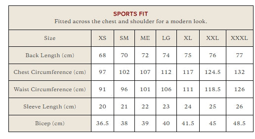 Rodd and Gunn Somes Island Sports Fit Polo Natural