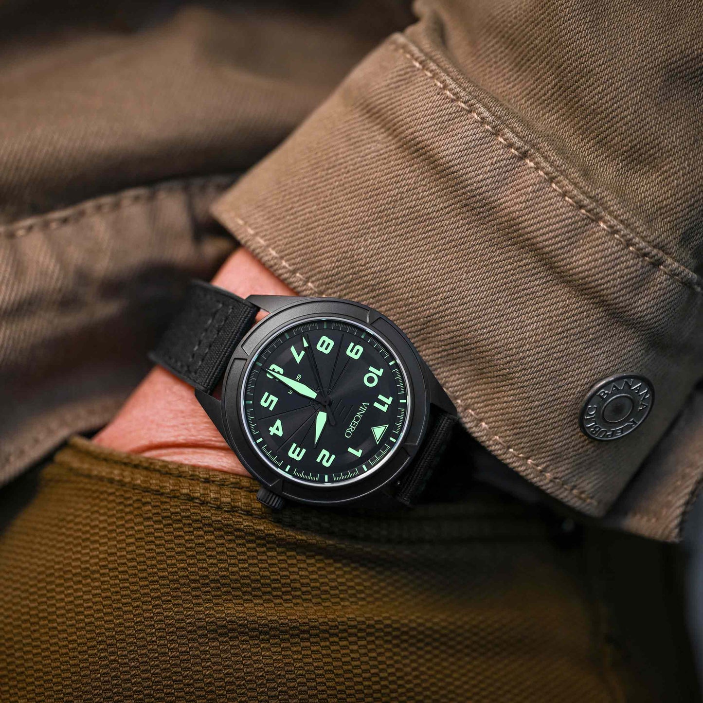 Vincero The Stratos Titanium - Dark Matter Watch