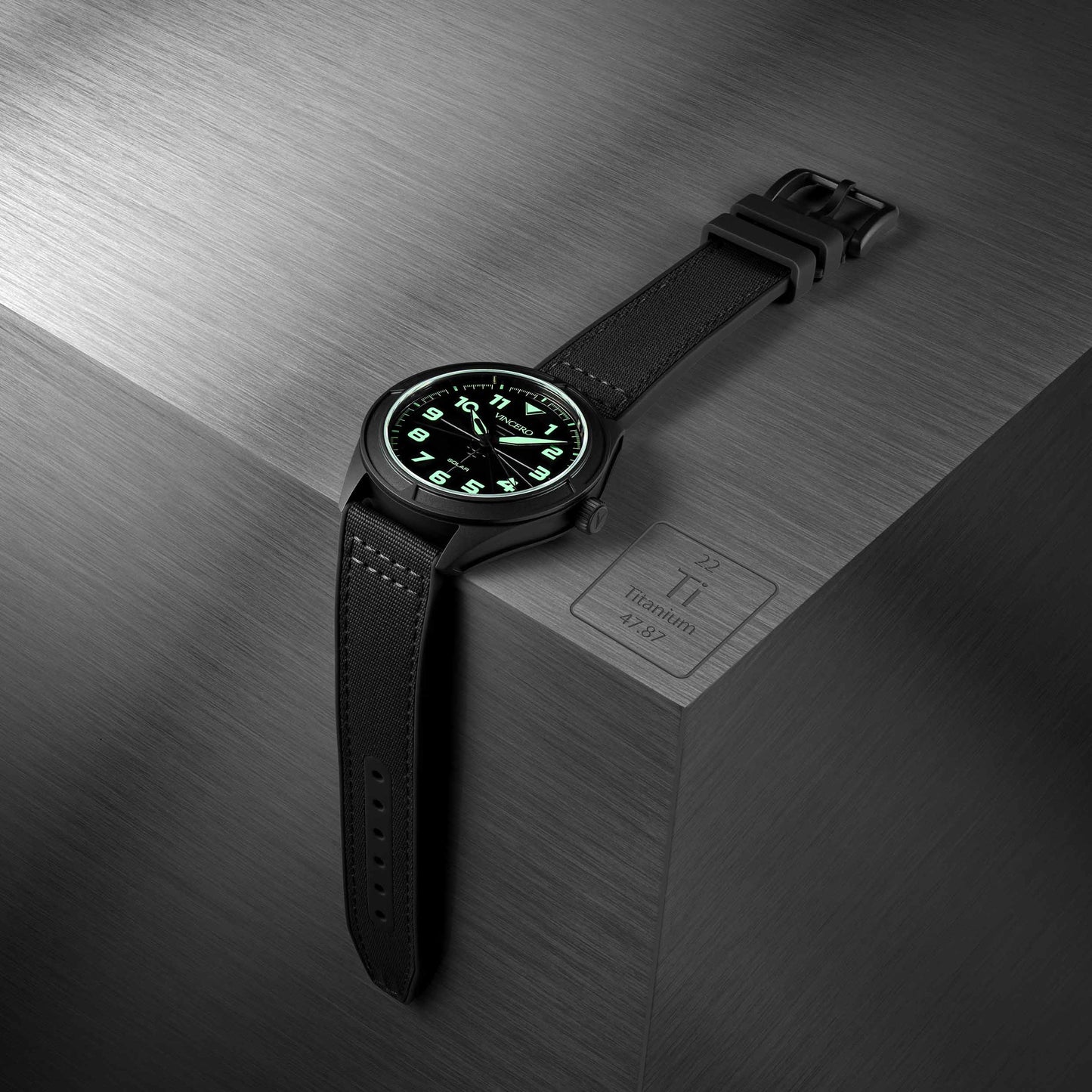 Vincero The Stratos Titanium - Dark Matter Watch