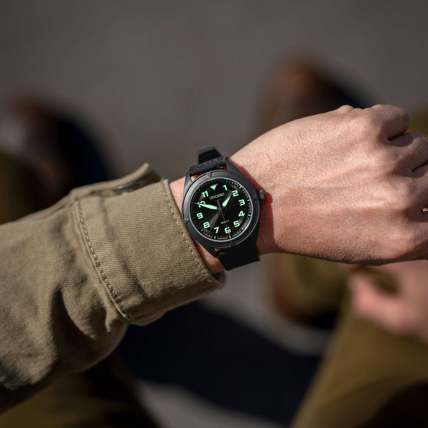 Vincero The Stratos Titanium - Dark Matter Watch