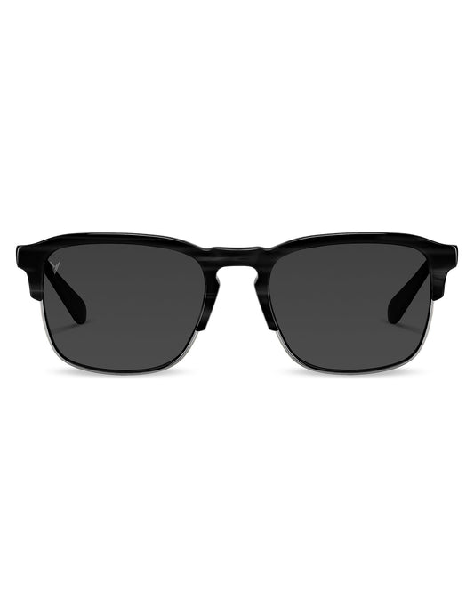 The Villa - Black Smoke Sunglasses