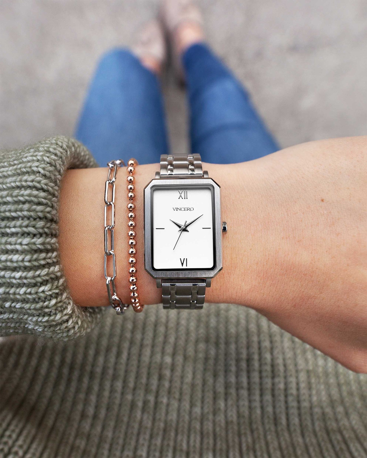 The Beaded Bracelet - Rose Gold