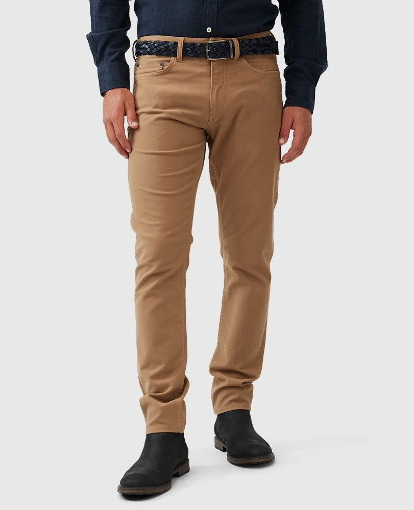 Rodd and Gunn Motion 2 Straight Camel Jean