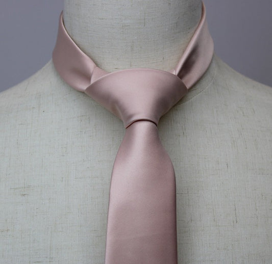 Men's 2 1/2 Inch Blush Slim Tie