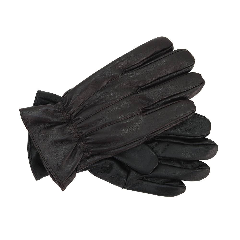 Elasticated Lambskin Gloves on clearance