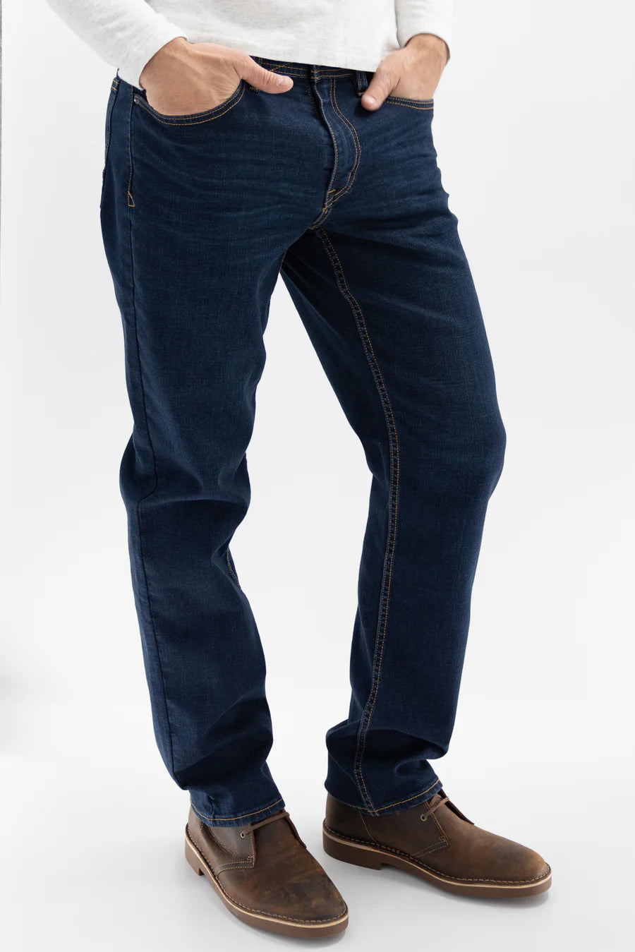 Devil Dog Mount Jefferson Slim Straight Dark Wash Jean