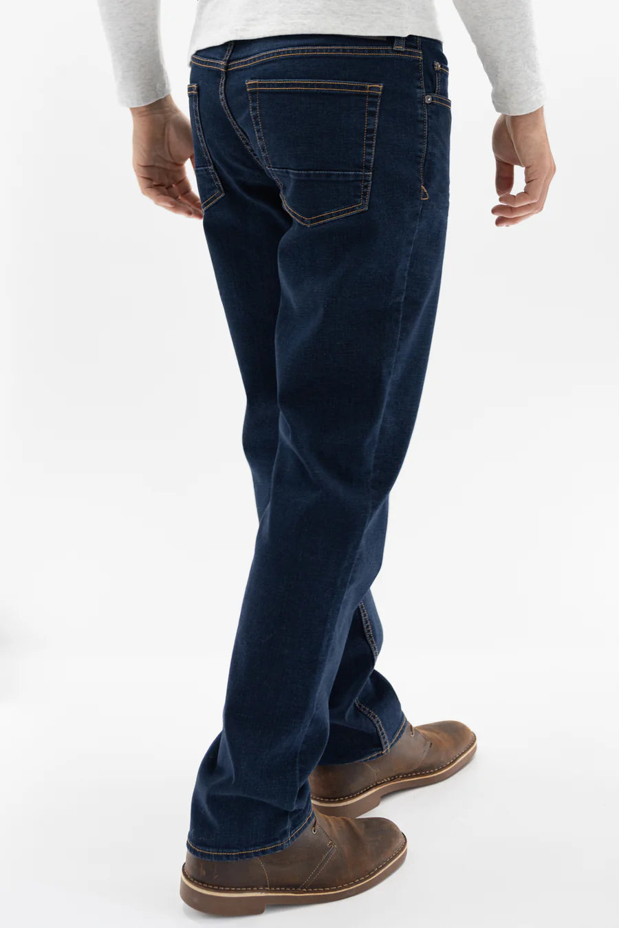 Devil Dog Mount Jefferson Slim Straight Dark Wash Jean