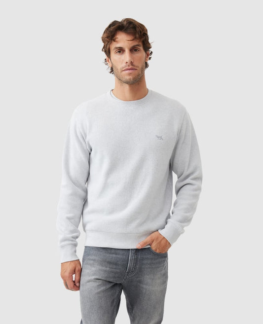 Rodd and Gunn Crew Neck Sweatshirt Ice