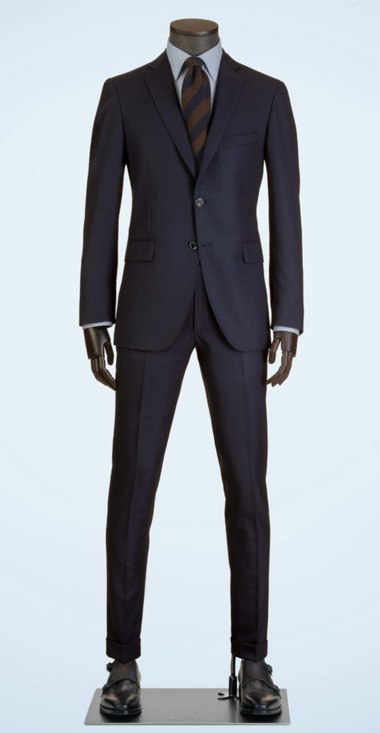 Scabal Navy 100% Wool Suit