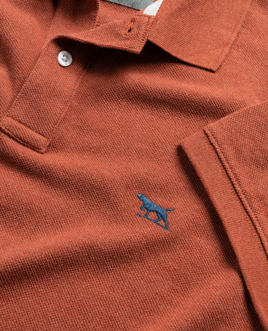 Rodd and Gunn Short Sleeve Polo Terracotta