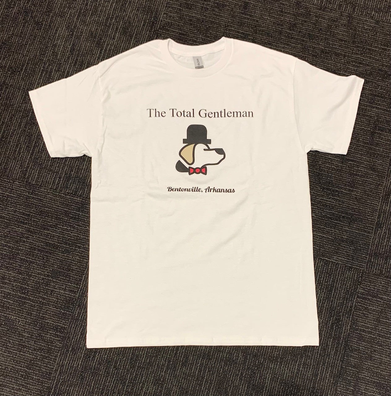 Total Gentleman Short Sleeve Tee Shirt with Logo