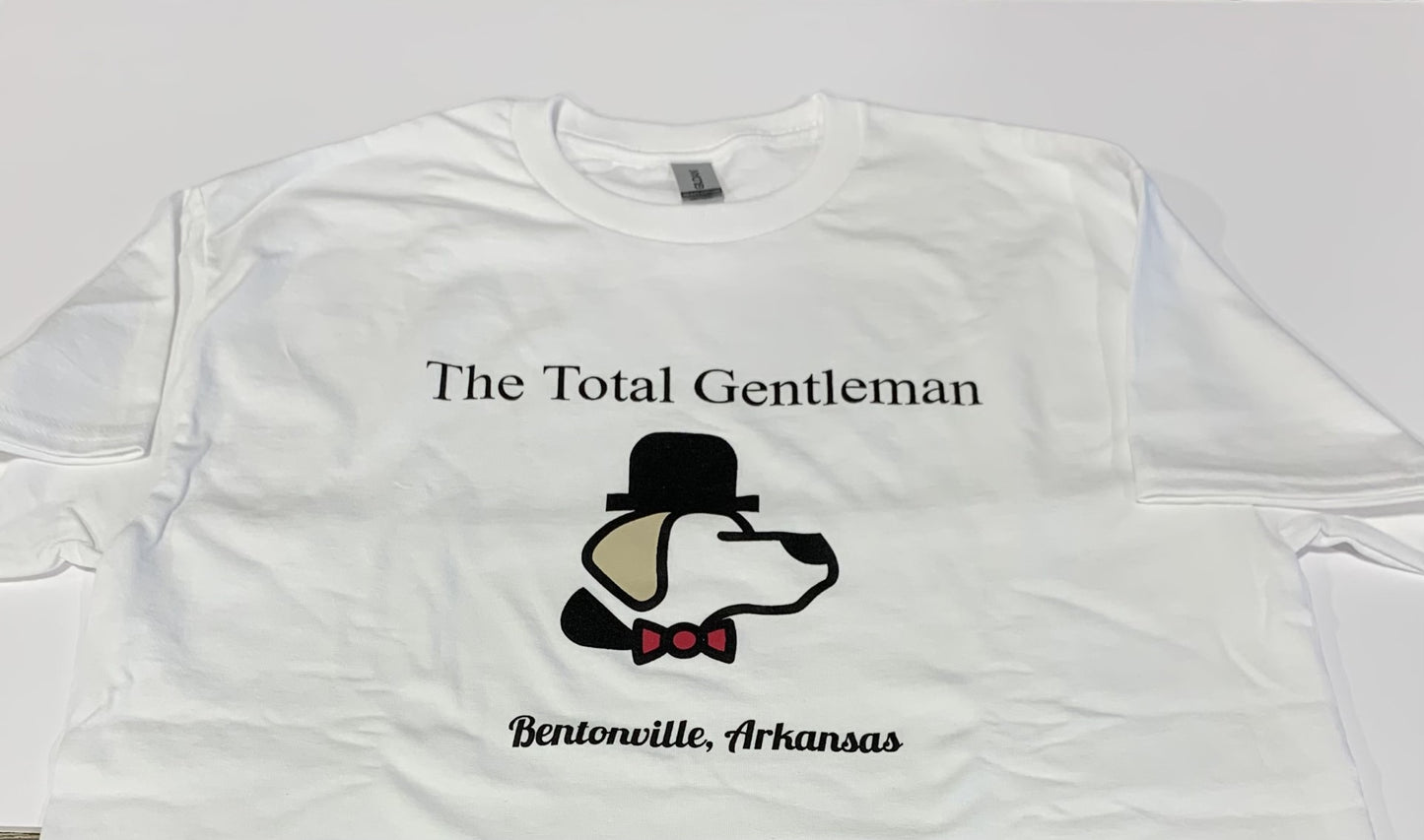 Total Gentleman Short Sleeve Tee Shirt with Logo