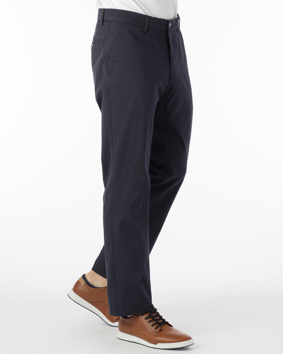 Ballin Pima Twill Cotton Navy Chino