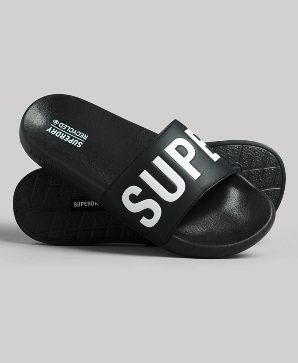 Superdry Code Core Pool Sliders on clearance