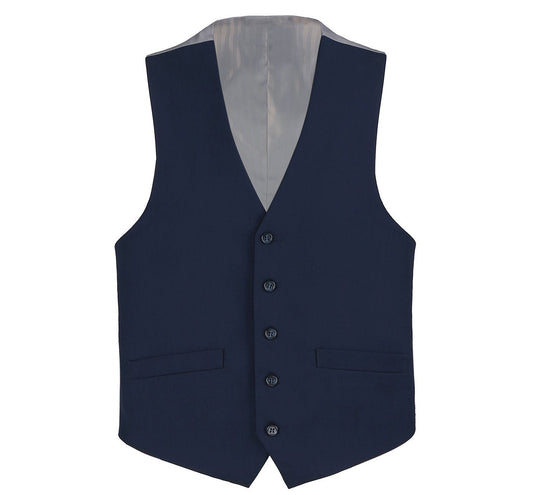 201-19 Men's Navy Classic Fit Suit Separate Vest