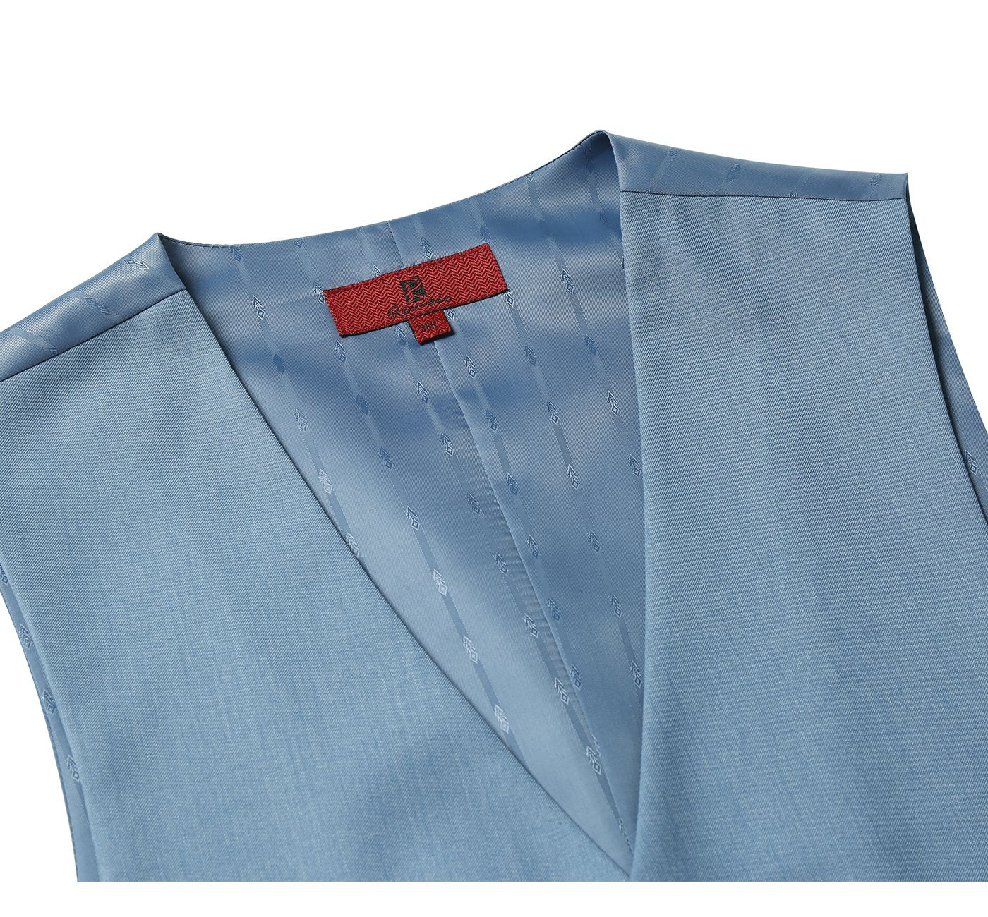 201-11 Men's Light Blue Classic Fit Suit Separate Vest