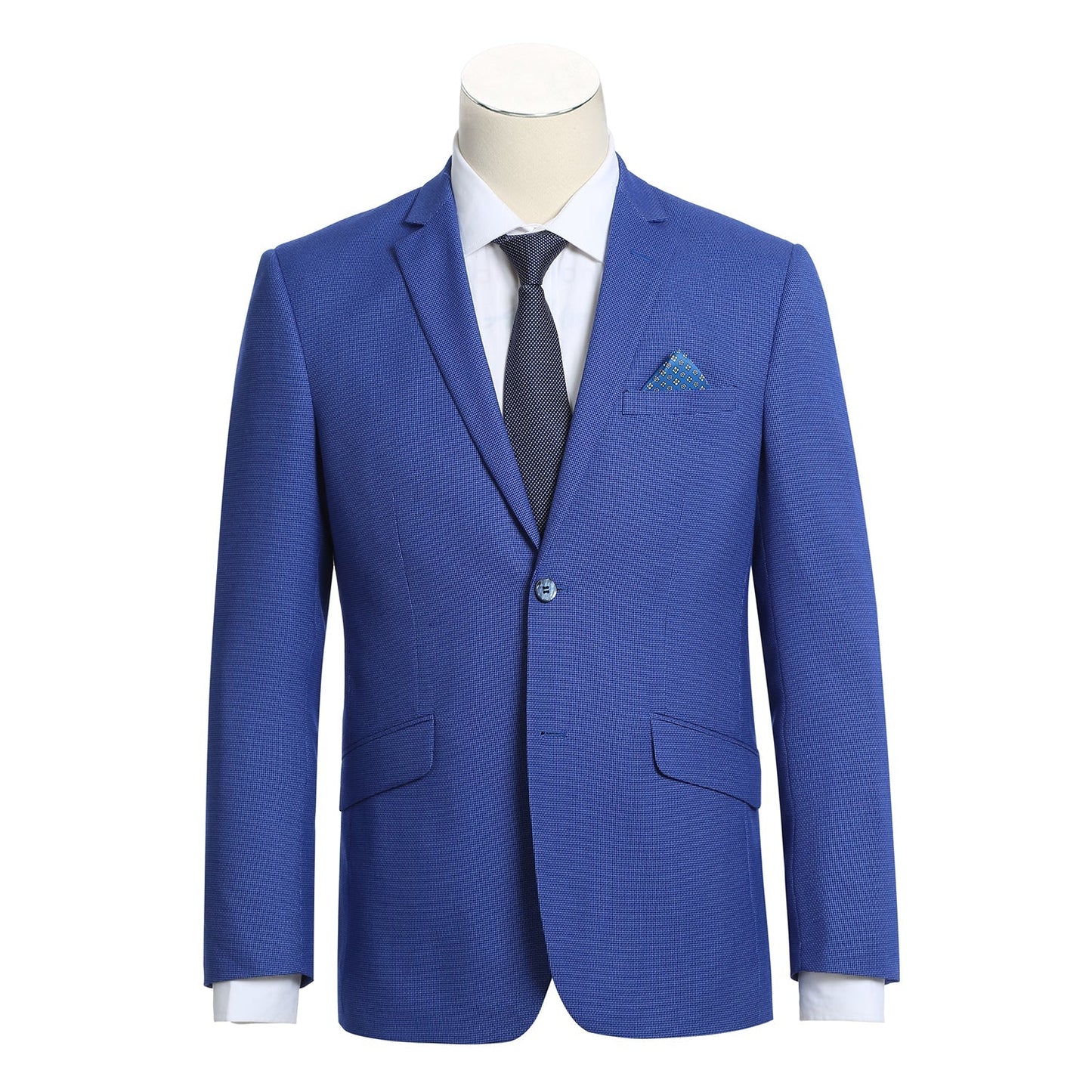 294-14 Men's Vibrant Blue Slim Fit Sport Coat