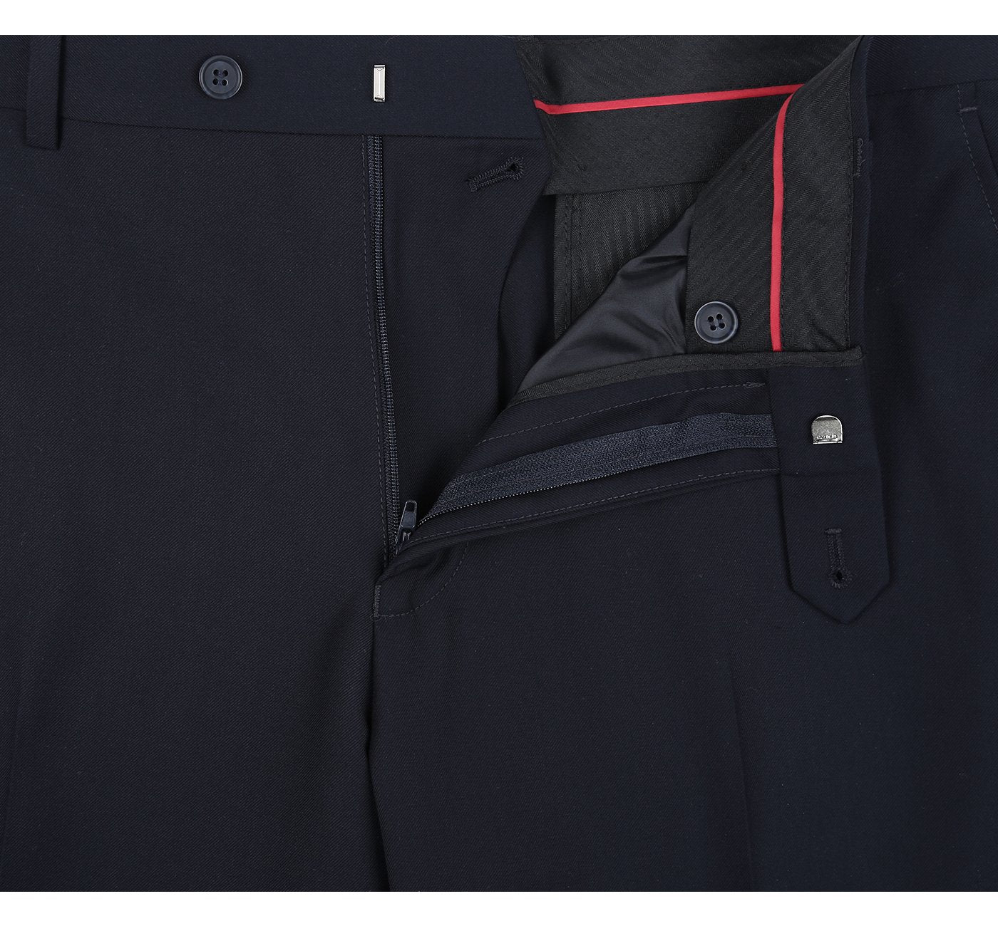 201-2 Men's Dark Navy Flat Front Suit Separate Pants