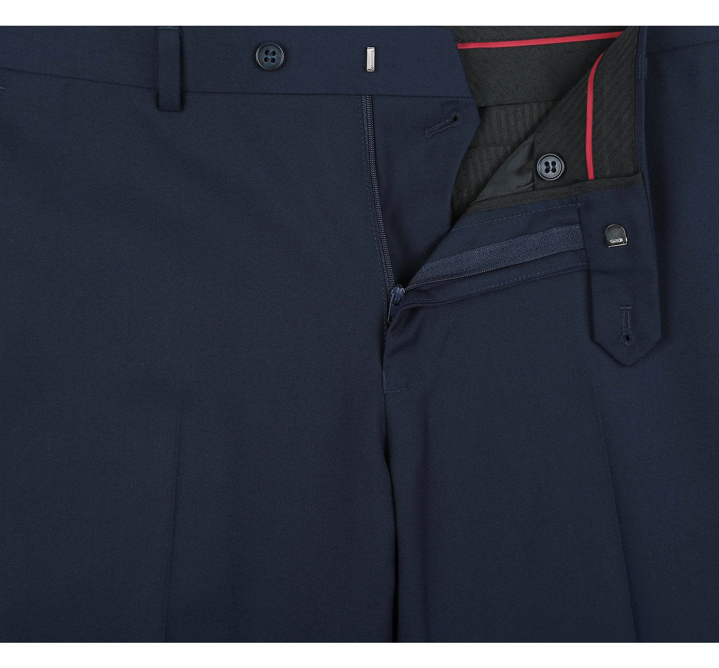 201-19 Men's Navy Blue 2-Piece Single Breasted Notch Lapel Suit