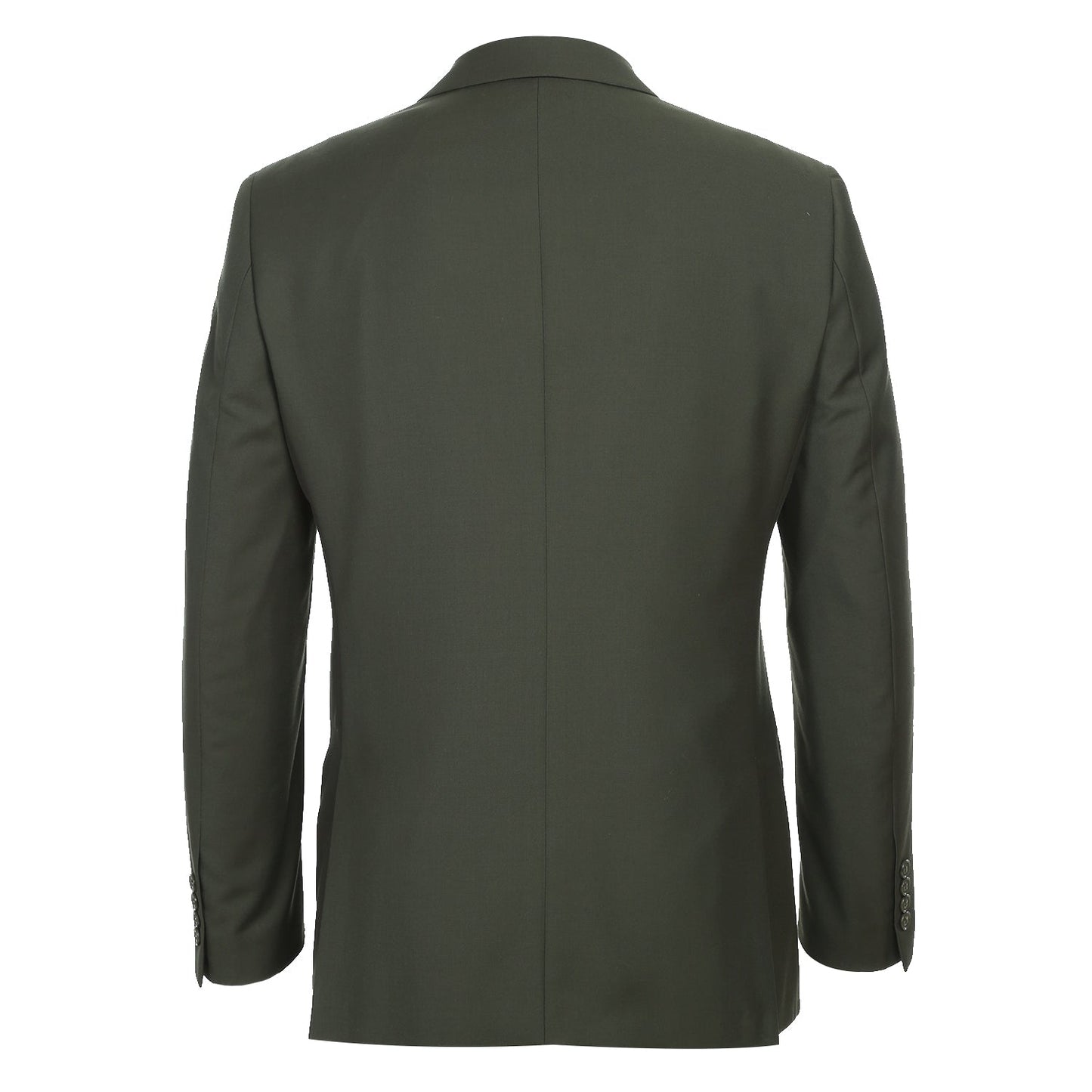 201-10 Men's 2-Piece Slim Fit Single Breasted Notch Lapel Olive Suit