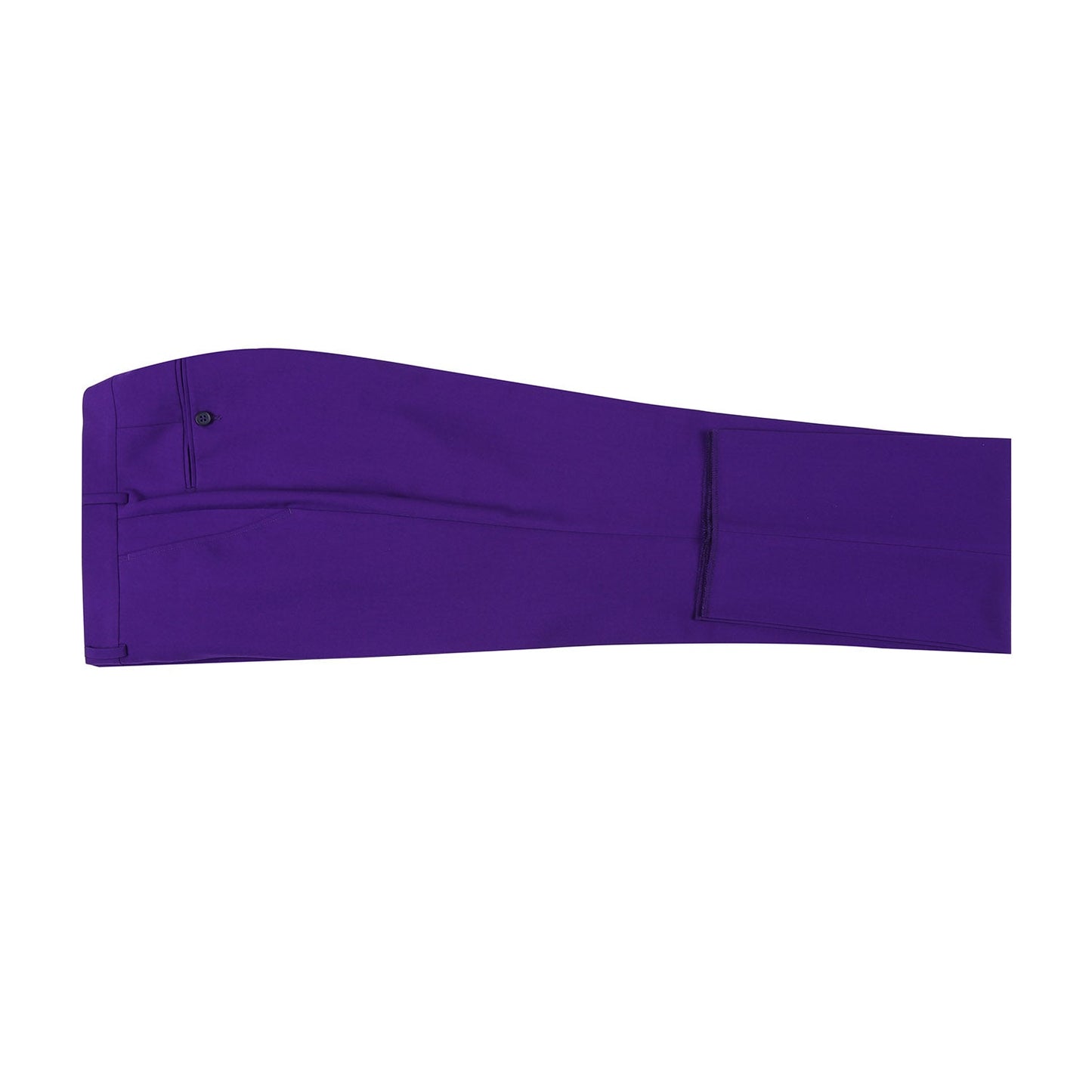 201-68 Men's 2-Piece Slim Fit Single Breasted Purple Notch Lapel Suit