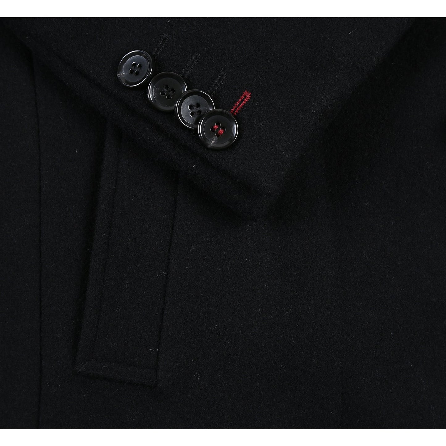 EL53-01-001 English Laundry Wool Blend Black Car Coat
