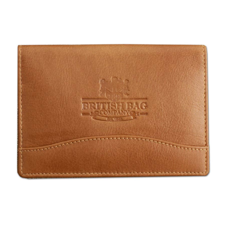 The Rutland Tan Leather Passport Holder