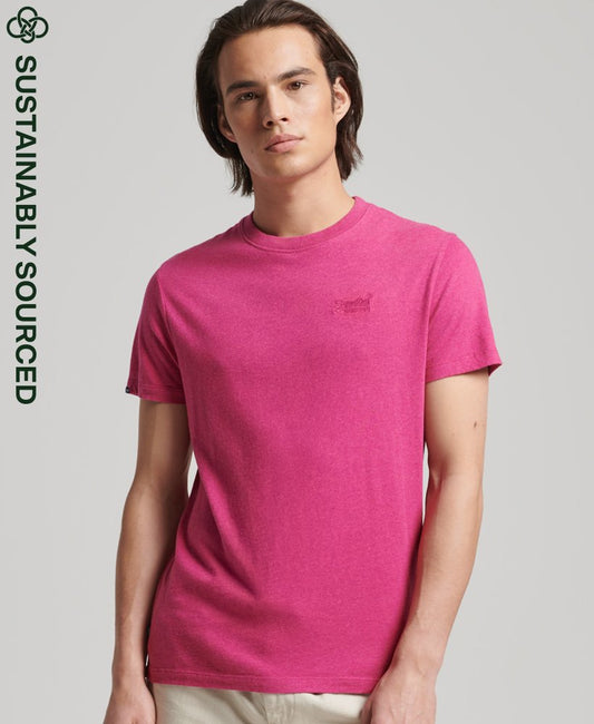 Superdry Organic Cotton Vintage Embroidery T-Shirt on clearance