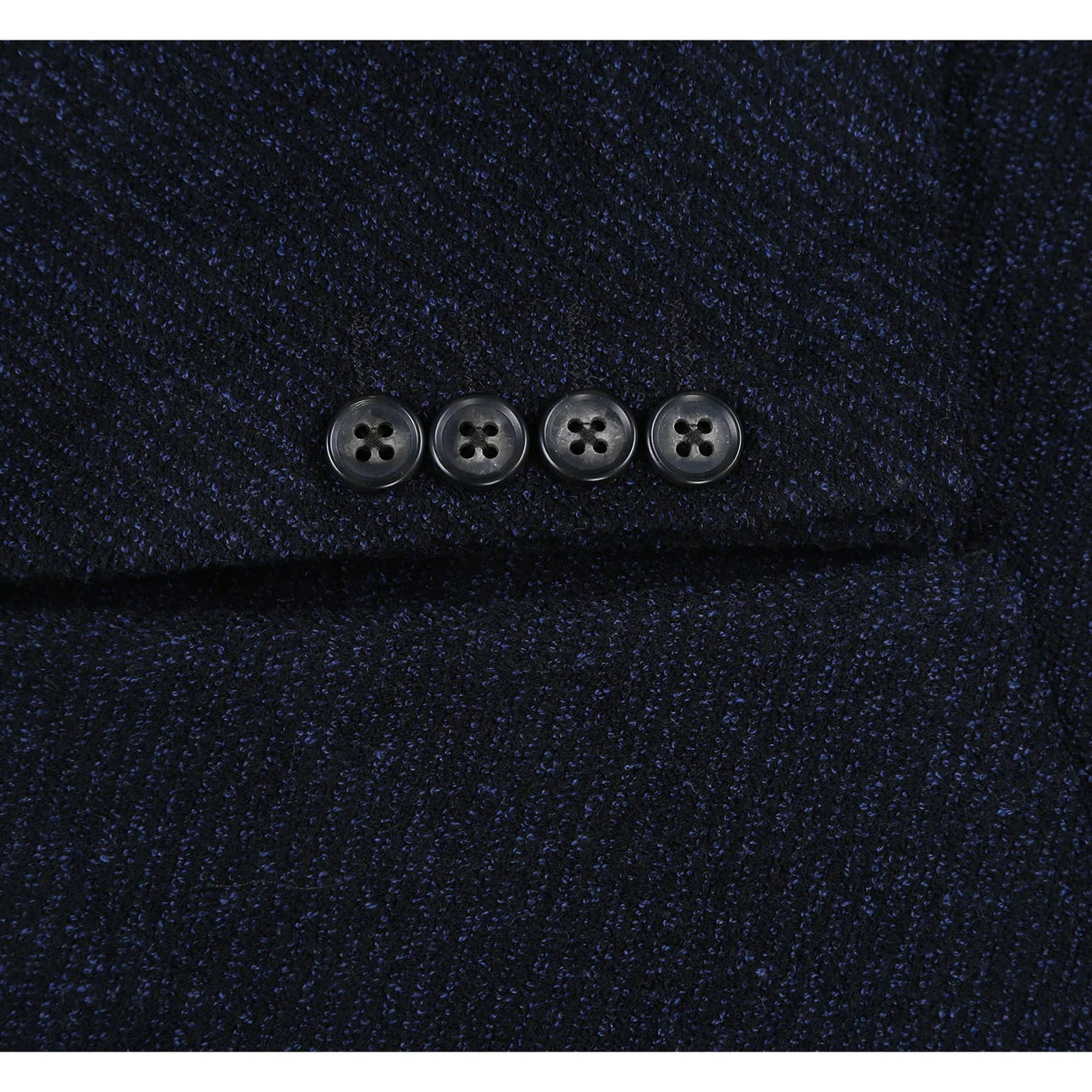 Pelago Slim Fit Black with Blue Thread Sport Coat