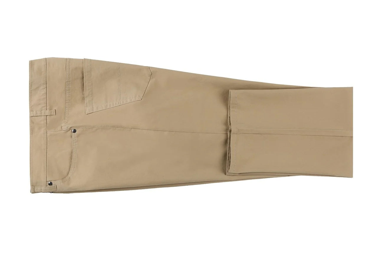 5-Pocket Cotton Stretch Flat Front Chino Pants on clearance