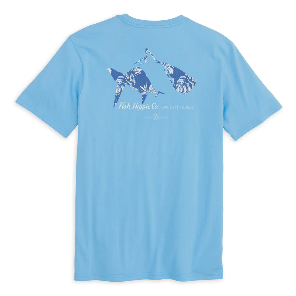 Fish Hippie Skewed Short Sleeve Tee