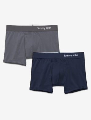 Tommy John Cool Cotton 4' BOXER BRIEF 2 PACK