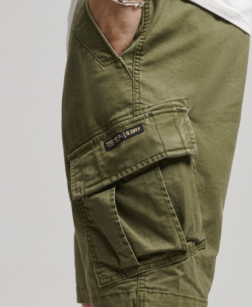 Superdry Organic Cotton Core Cargo Shorts on clearance